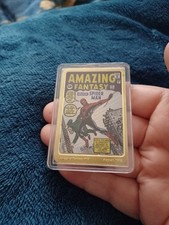 Marvel Spiderman 24 carat Gold plated Ignot