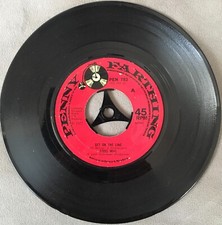 Steel Mill- Get On The Line 1972 7" 45RPM Penny Farthing EXTREMELY RARE VG+ Rock