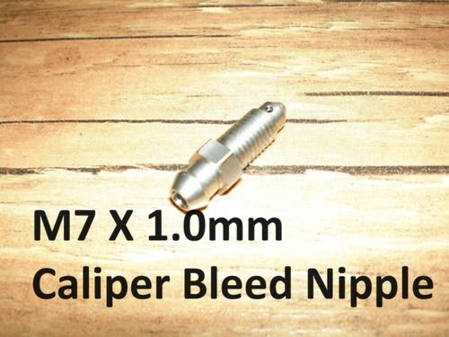 Brake caliper bleed - brake, nipple