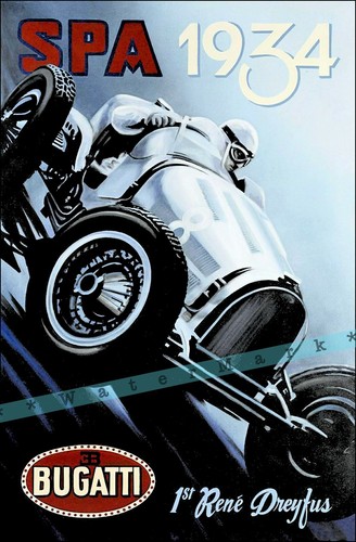 Bugatti 1934 spa - bugatti, racing