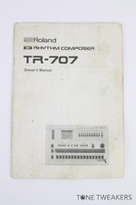 Roland TR-707 Owners Manual