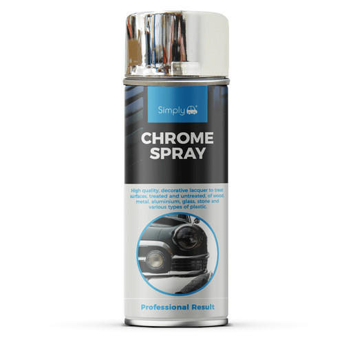 Chrome effect spray - chrome,