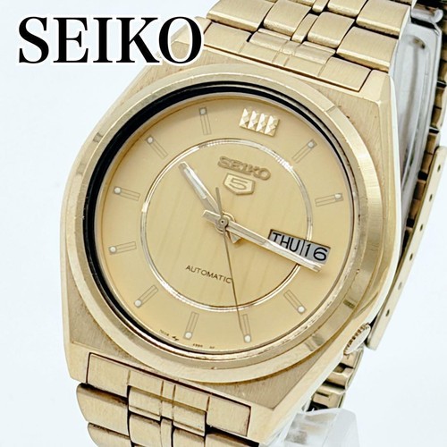 Seiko automatic gold day - 5,