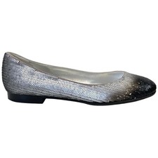 CHANEL Rare Ombre Sequin Ballerina Flats Size 5  RRP £950