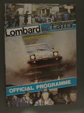 Lombard RAC Rally programme