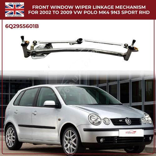 Front window wiper linkage - window,