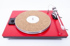 VPI Traveler Mk1 turntable, red, English Audio phono cables, original packaging