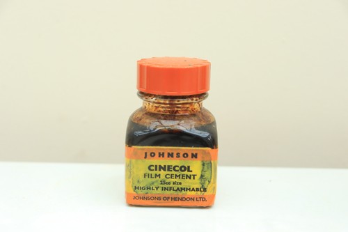 Vintage cinecol film cement - cinecol,