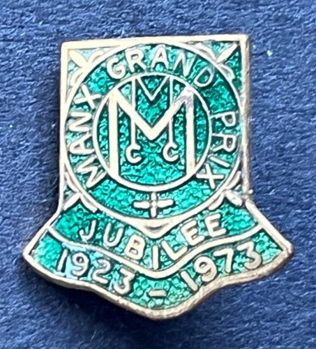 Motorcycle pin badge p - motorcycle, m.g.p