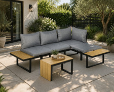 Metal Patio Furniture Set