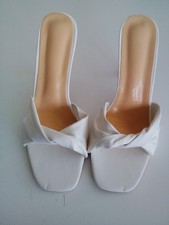 Lovely Women's White Slip On