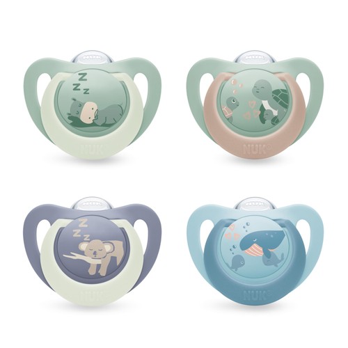 Nuk first choice baby - first, dummies