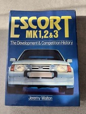 Ford escort 3 the - ford, mk