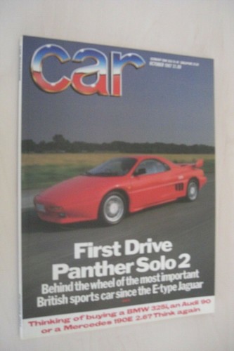 Car oct 1987 magazine - car, magazine,