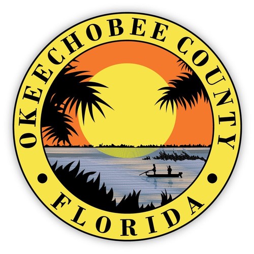 Okeechobee county seal florida - county,