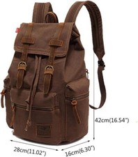 Vintage Unisex Casual Leather