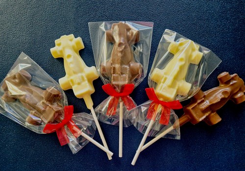 Chocolate racing car - chocolate,