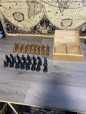 Vintage chinese themed chess - themed,