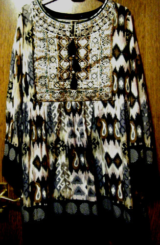 Mushtaq sons fringed - mushtaq, tunic