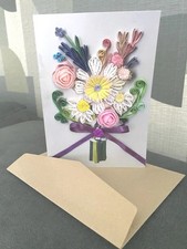 Bouquet Of Quilling Flowers