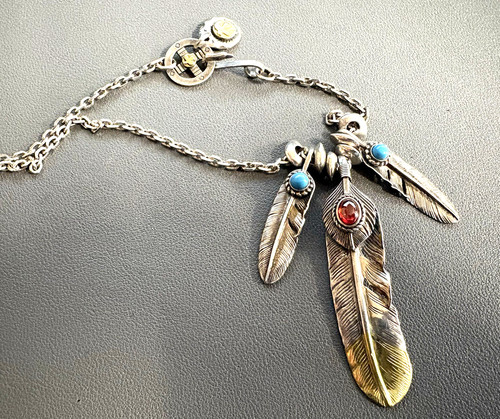 Goro chain pendant - pendant, silver