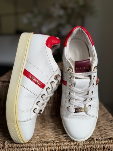 Carvela leather trainers - carvela,