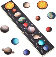 Toddler Toys for 3-4-5-6-Year-Old Boys Girls, Space Montessori Wooden Puzzles K