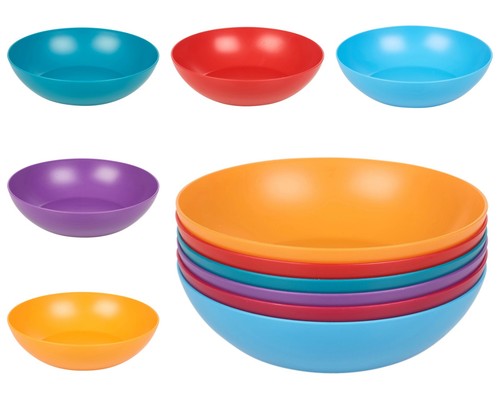 6pc round deep bowls - deep,