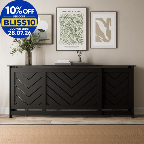 Radiator cover black modern - radiator,