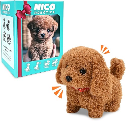 Realistic robot puppy dog that - realistic,