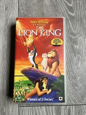 The Lion King PAL VHS Video