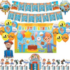 Blippi Birthday Party