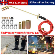 Long Arm Propane Butane Gas Torch Burner Blow Set Roofer Roofing Brazing+5M Hose