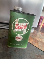 old Castrol Oil Can
