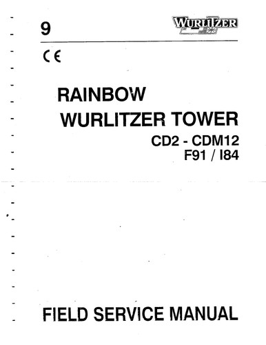 German wurlitzer rainbow - german,