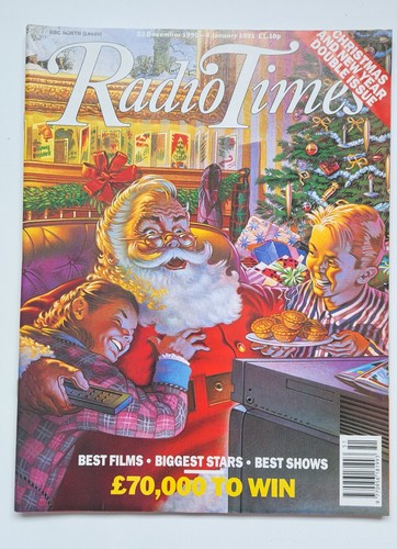 Vintage christmas radio times - vintage,
