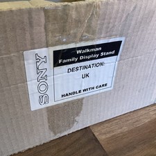 Sony Walkman Shop Display Stand - Original Box and Build Sheet