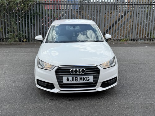 White audi door - door, low