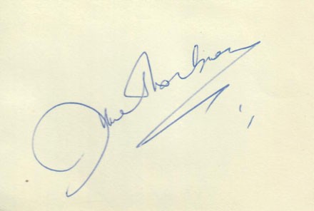 June thorburn signed - june, autograph