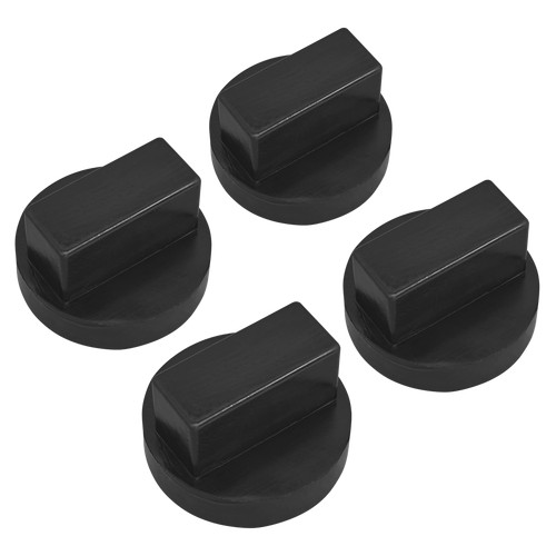Sealey jacking pad set durable - jacking,
