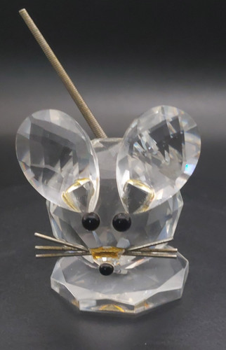 Swarovski mouse small - swarovski, (metal