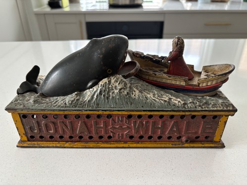 Vintage jonah and the - , whale