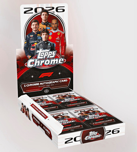 2026 topps chrome f1 hobby - **2026,