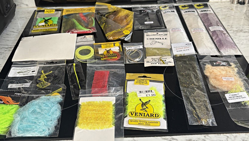 Mixed brands fly tying - brands,