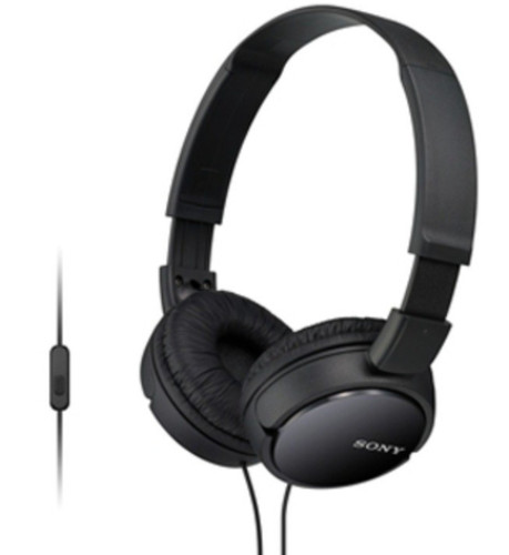 Sony mdr zx110ap black ear - sony, on-ear