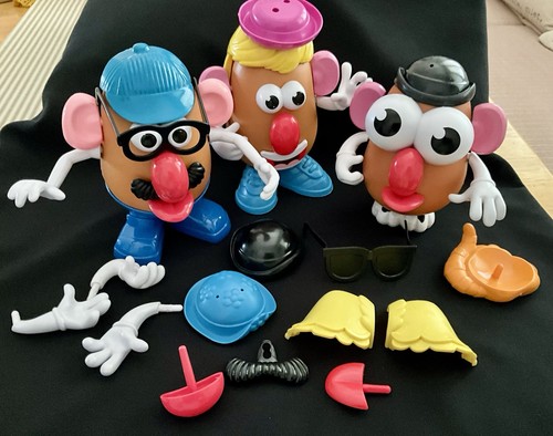 Lot potato heads with - 3,