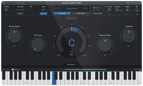 Auto tune unlimited antares - auto-tune,