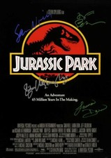 Jurassic Park PP SIGNED 12" X8" A4 PHOTO POSTER JURRASIC JEFF GOLDBLUM SAM NEILL