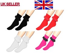 FRILLY ANKLE LACE SOCKS FOR