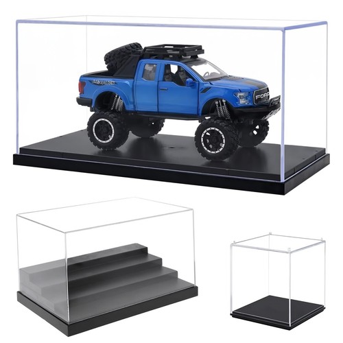 Step acrylic display case - step,